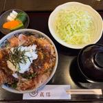 醤油かつ丼ヒレ（松）