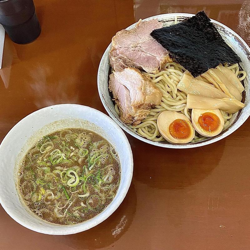 豚骨魚介つけ麺 大盛440g(らぁめん たむら)