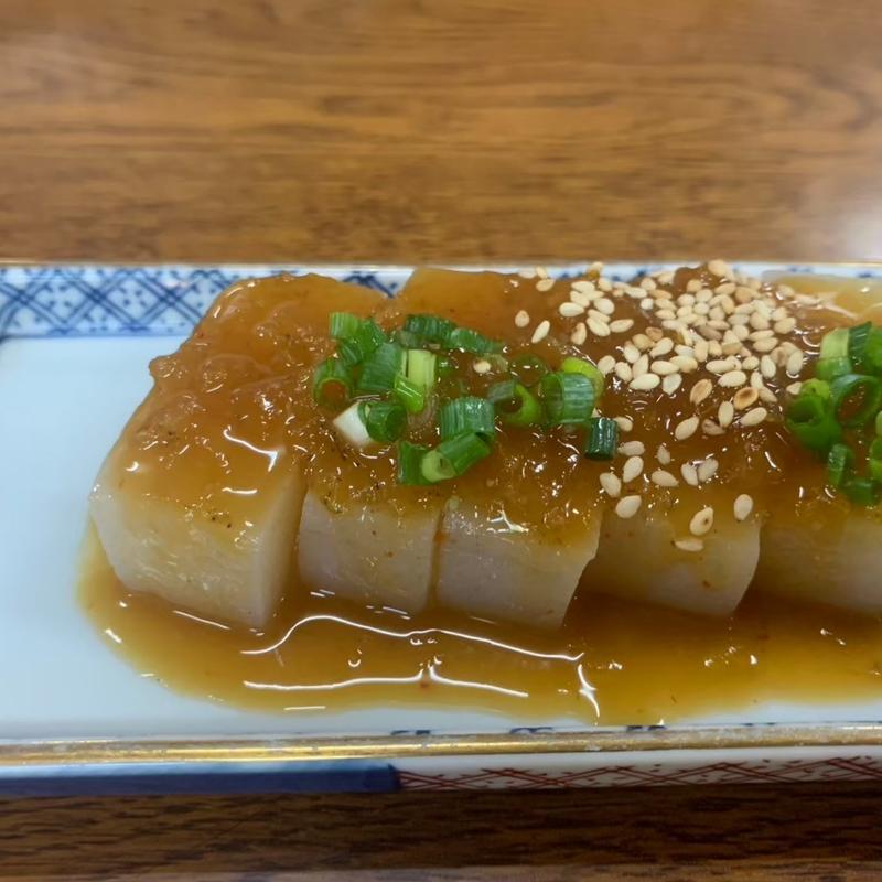 こんにゃく田楽(ゆず味噌)(松陰食堂 （しょういんしょくどう）)