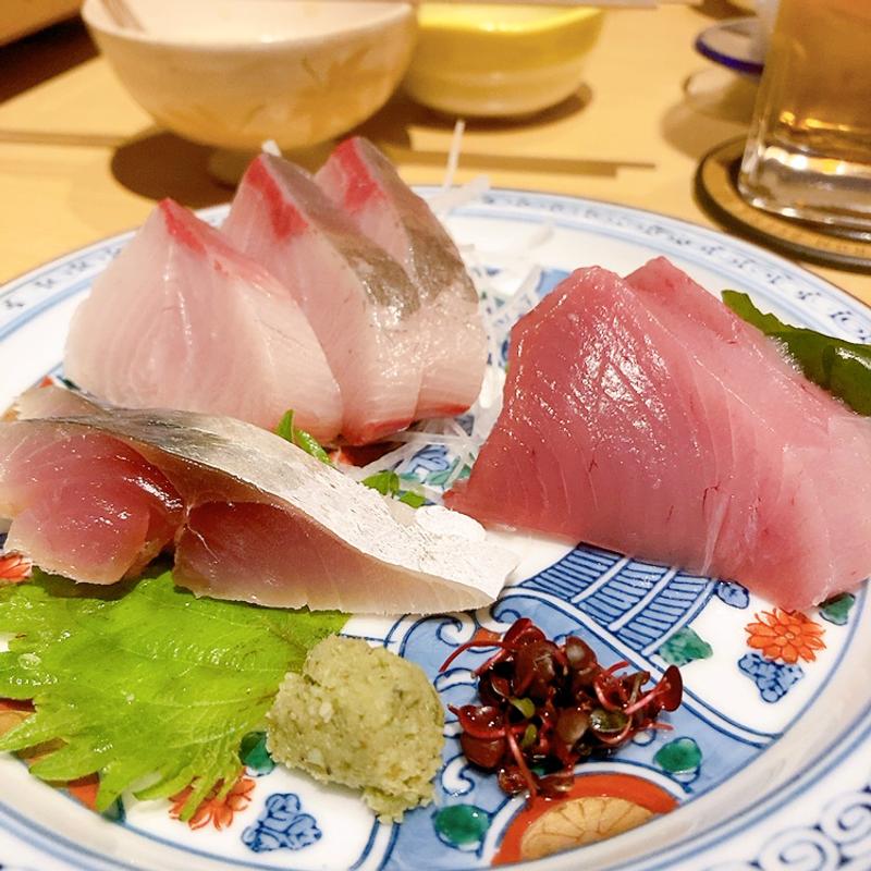 刺身の盛り合わせ(よりみち酒場 檜や)