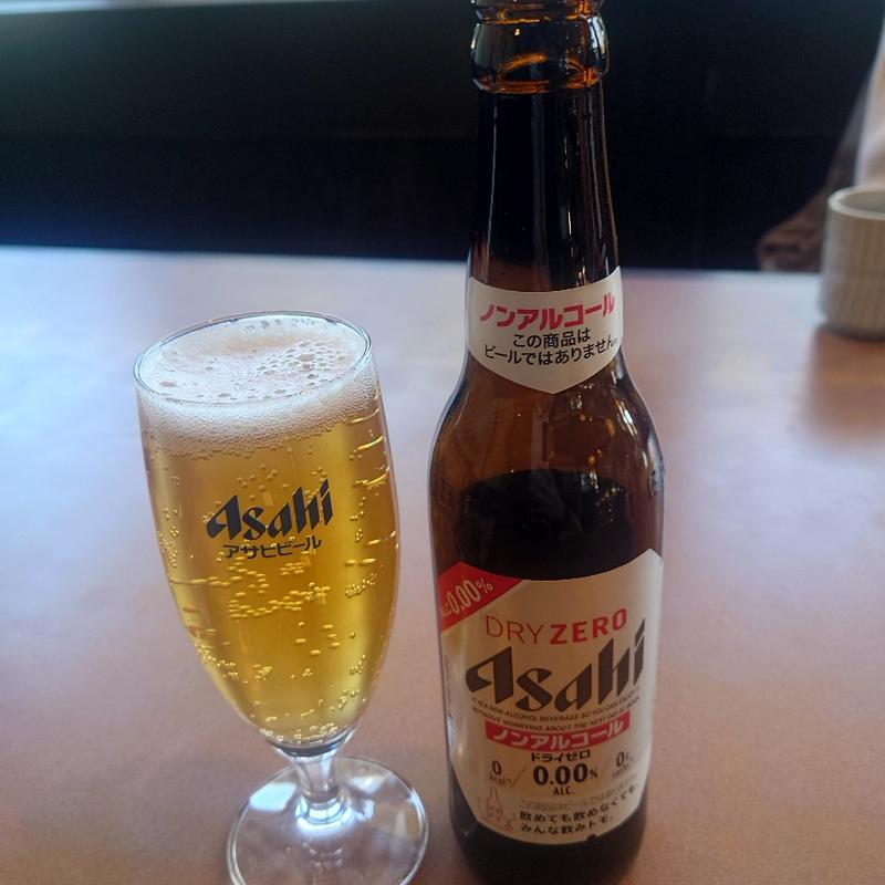 アサヒドライゼロ(味の民芸 成田ニュータウン店)