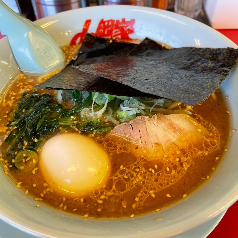 味噌ラーメン(ラーメン 山岡家 羽生店)