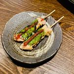 しそ巻き梅肉添え