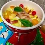 豚肉のりんご煮