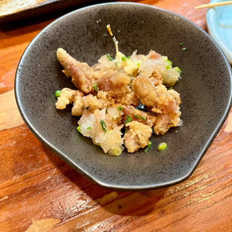 ずり皮のおろしポン酢(居酒屋　のんちゃん 六本松店)