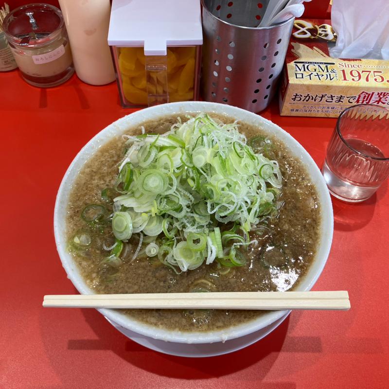 背脂中華そば 大(ラーメン長瀬)