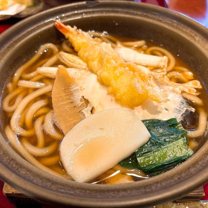 鍋焼きうどん(小嶋屋 和亭 )