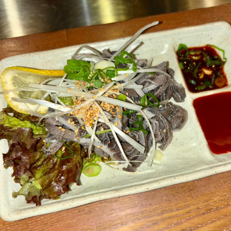 生センマイ(炭火焼肉 隆)