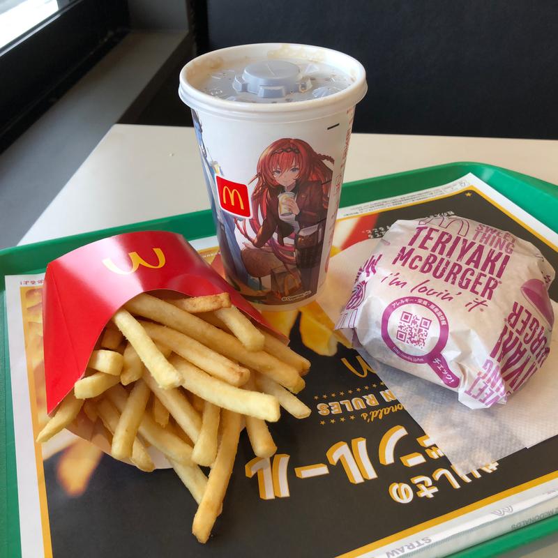 てりやきマックバーガーセット(マクドナルド １６号古谷店)