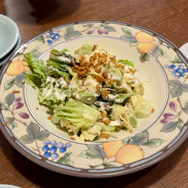 アボカドサラダ(銀座ホール)