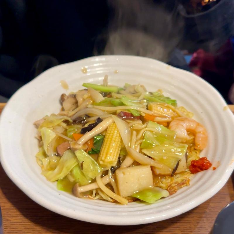 砂銀あんかけやきそば(銀座ホール)