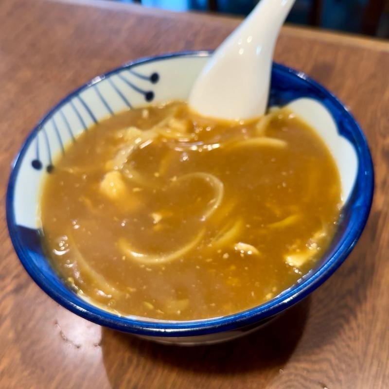 カレーそば(銀座ホール)