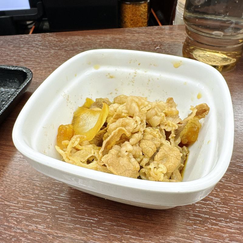 肉だく（牛小鉢）(吉野家 中目黒駅前店 )