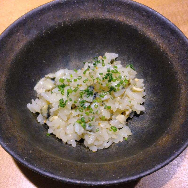 牡蠣のまぜごはん(すし いなせ)