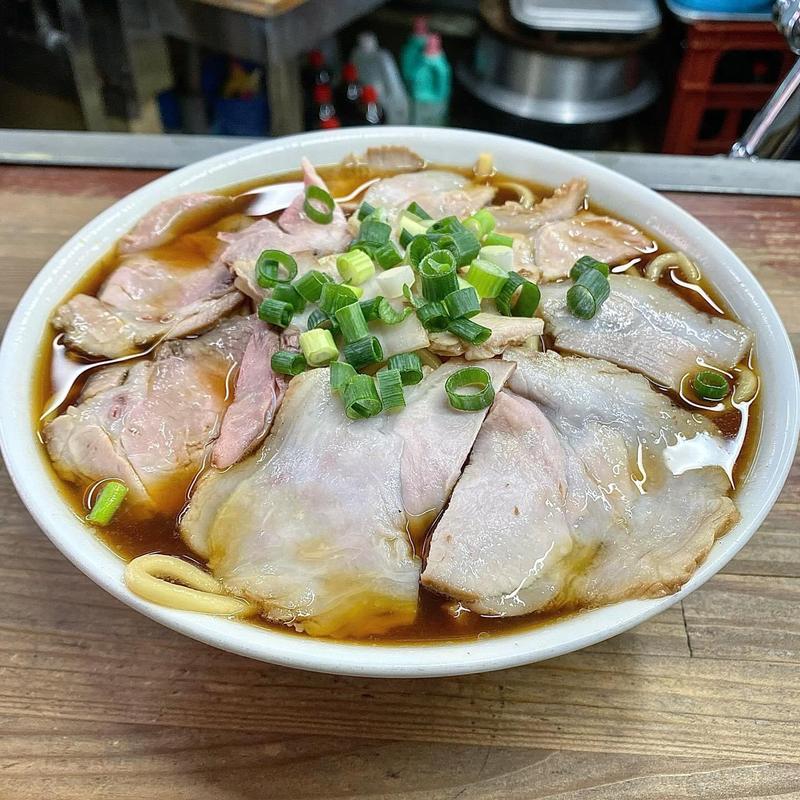 大玉チャーシューメン(中華そば 住吉)