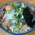 ラーメン 普通盛り 太麺 味玉