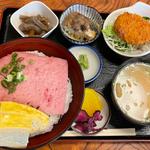 ねぎとろ丼(田吾作)