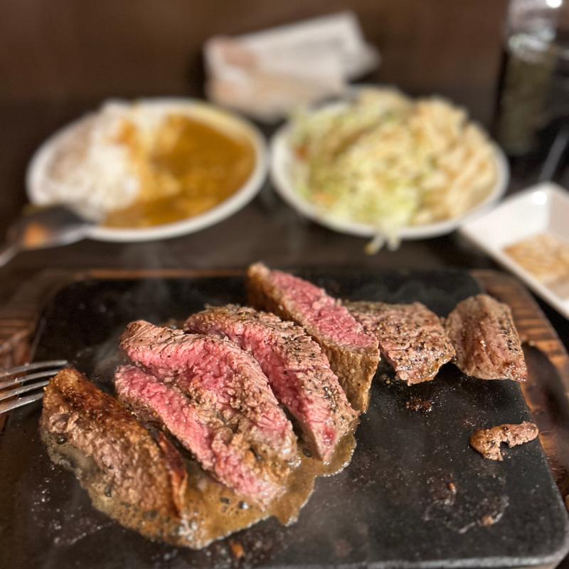 イチボステーキ200g(やっぱりステーキ　仙台一番町店)