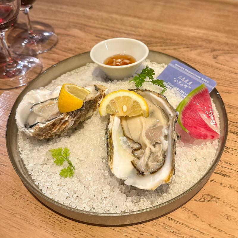 本日の厳選生牡蠣(イタリアン酒場 マリナラ)