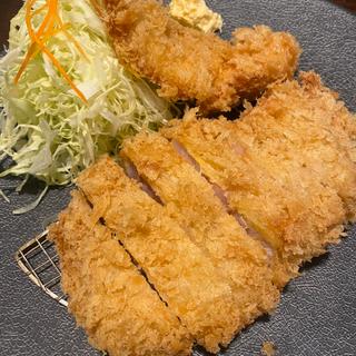 南の島豚特上ロースかつ定食(あげづき)