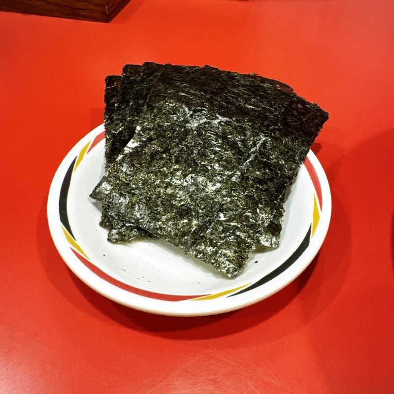 のり増し(中華そば ふくもり )