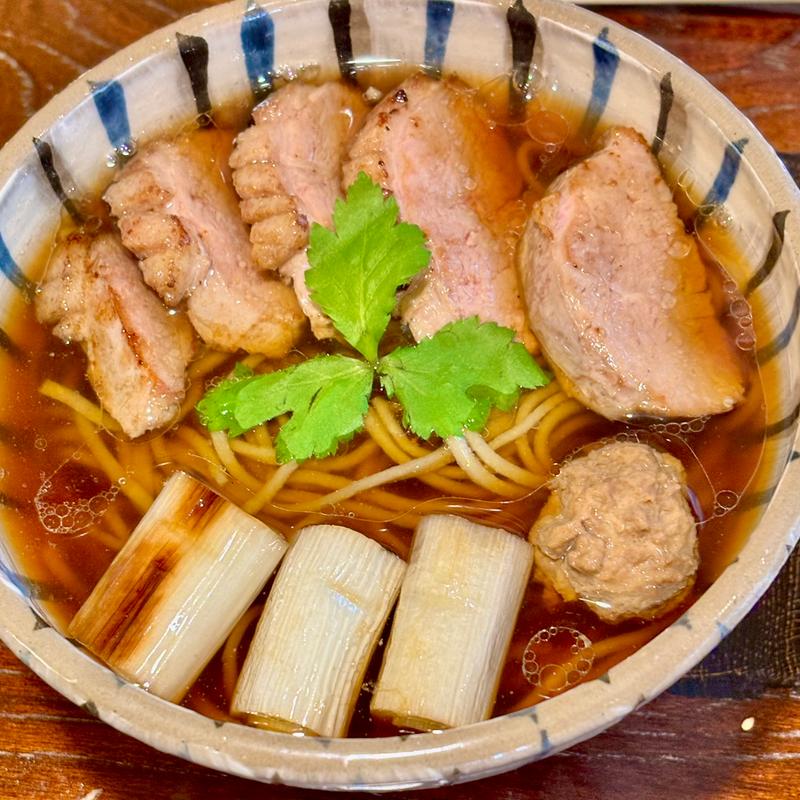 鴨なんばん(蕎麦カネイ)