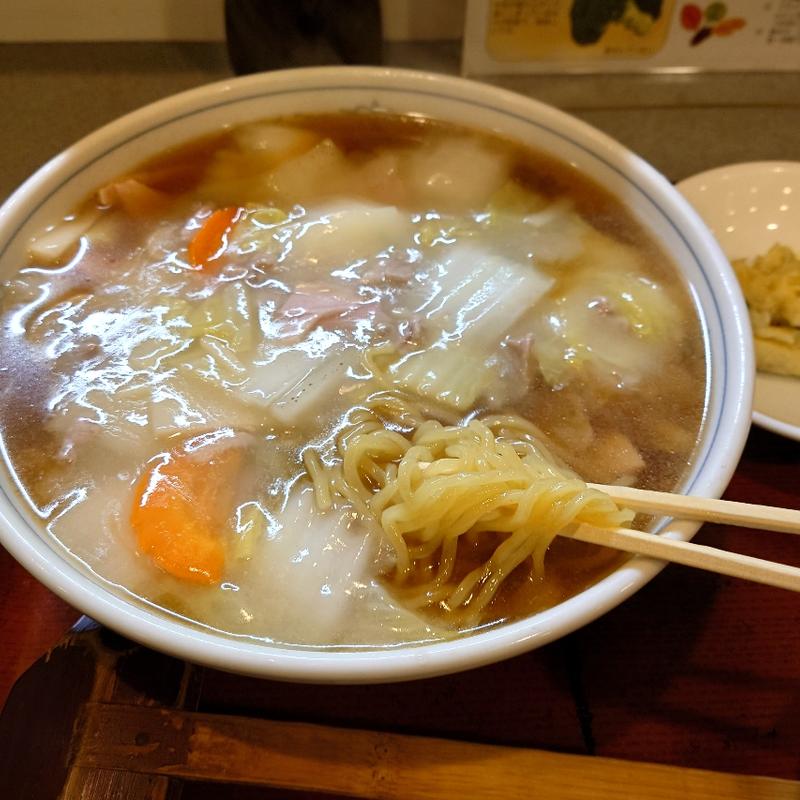 広東麺（五目ソバ）(来集軒)