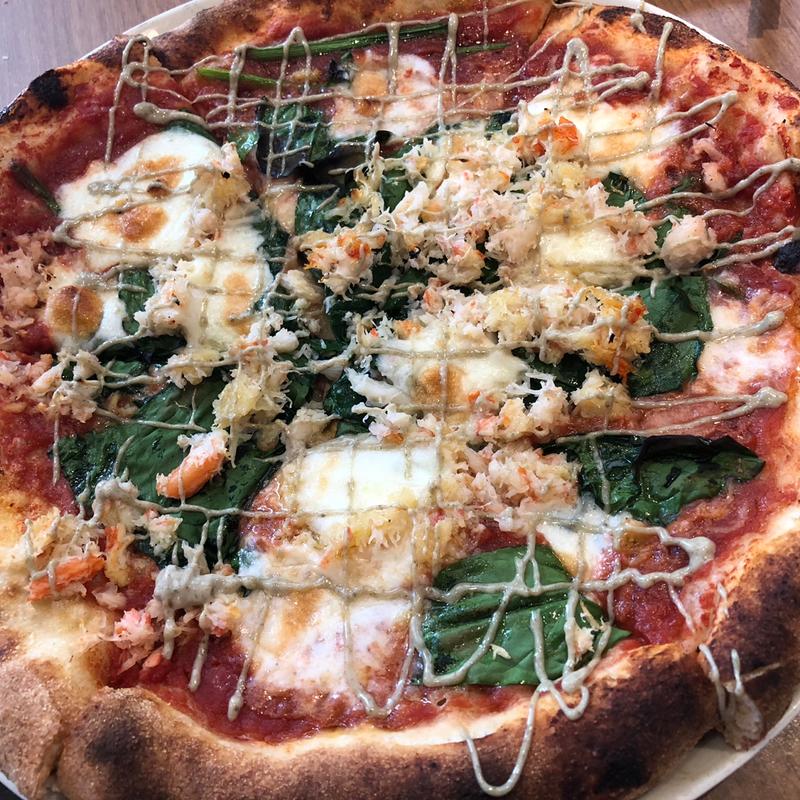 季節限定ピザ(学芸大 Wine Table)