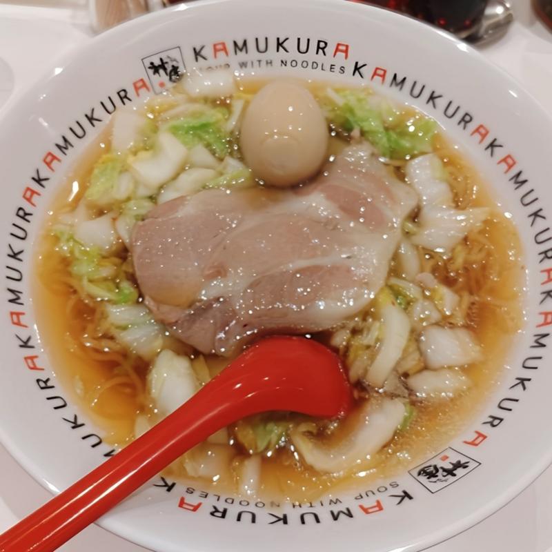 煮玉子ラーメン(どうとんぼり神座 アトレ川崎店)