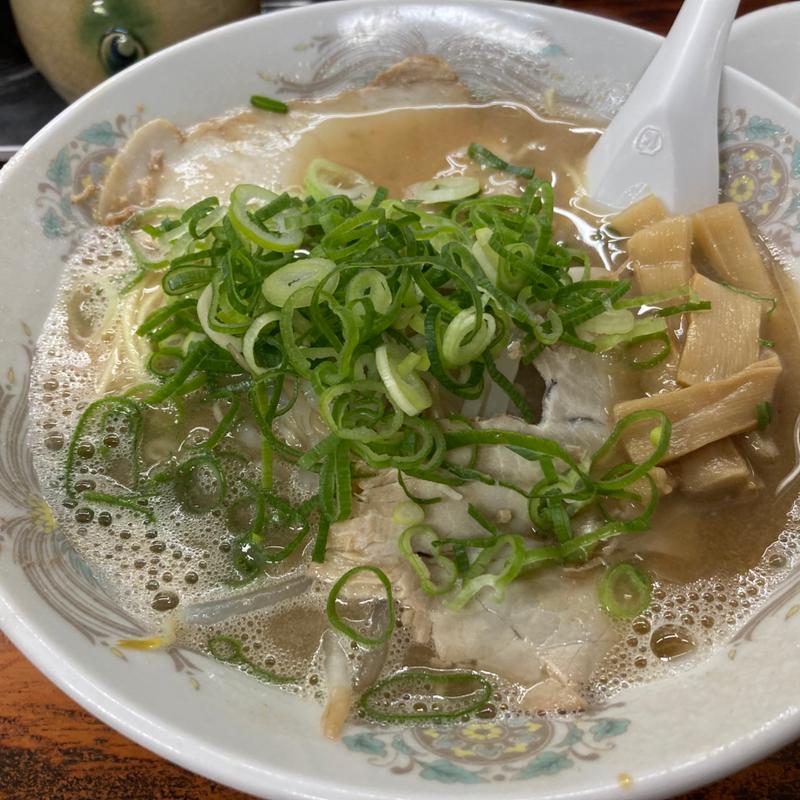 ラーメン（並）メンマ入り(大黒ラーメン 伏見本店)