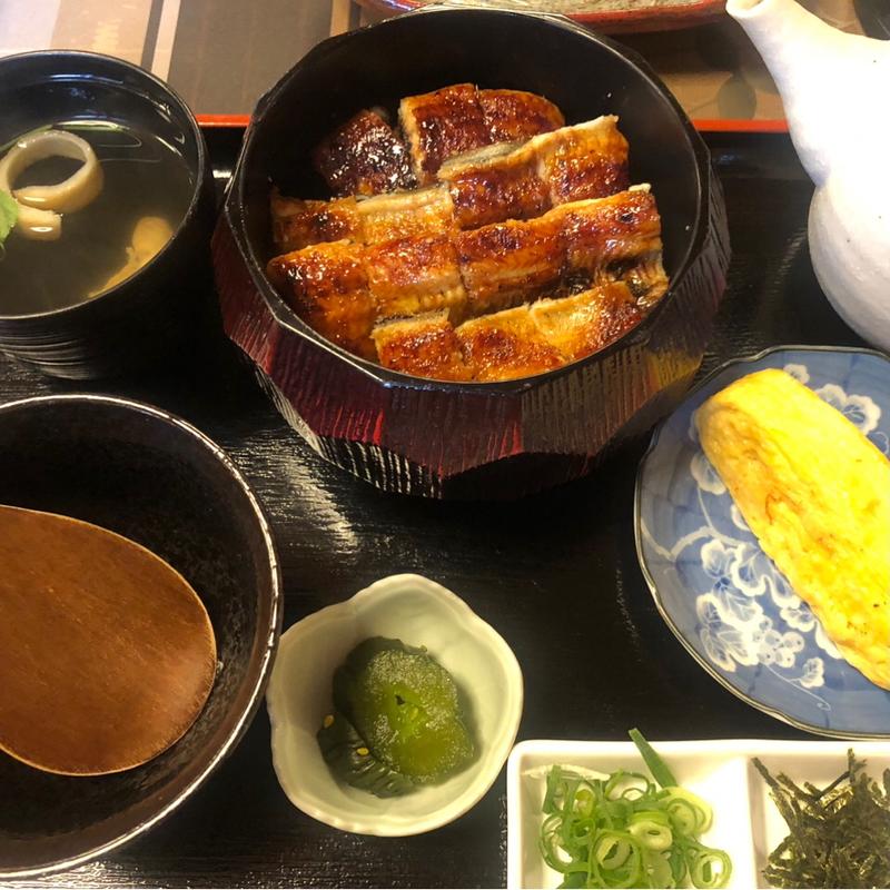 ひつまぶしと鰻巻き(卯凪)