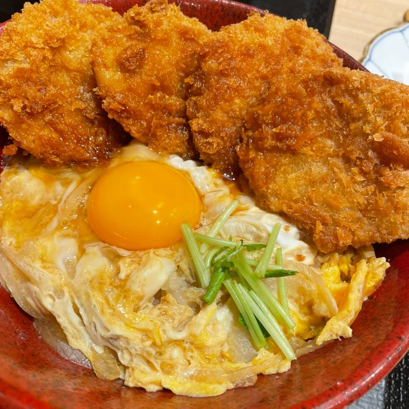 ヒレカツ丼(山水草木)