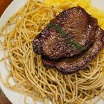 牛肉の薄切りステーキ
