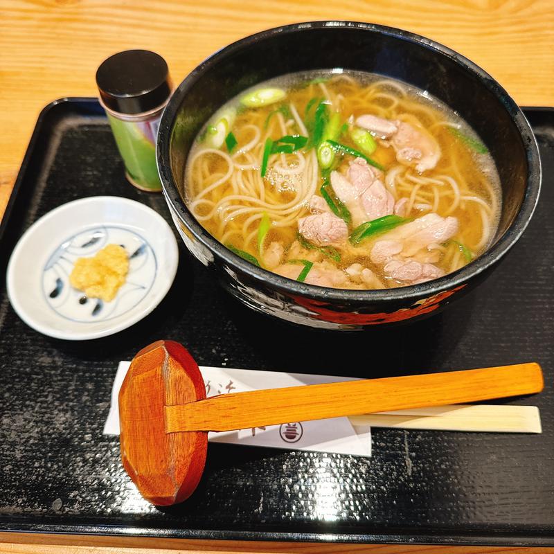 かもなんそば(麺坊万作 南花台本店)