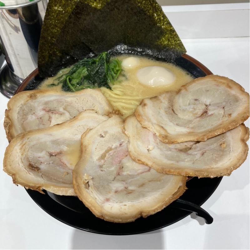 チャーシュー麺(横浜家系ラーメン 天神家)