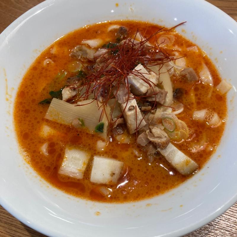 ほうとう担々麺(旅の駅 kawaguchiko base)