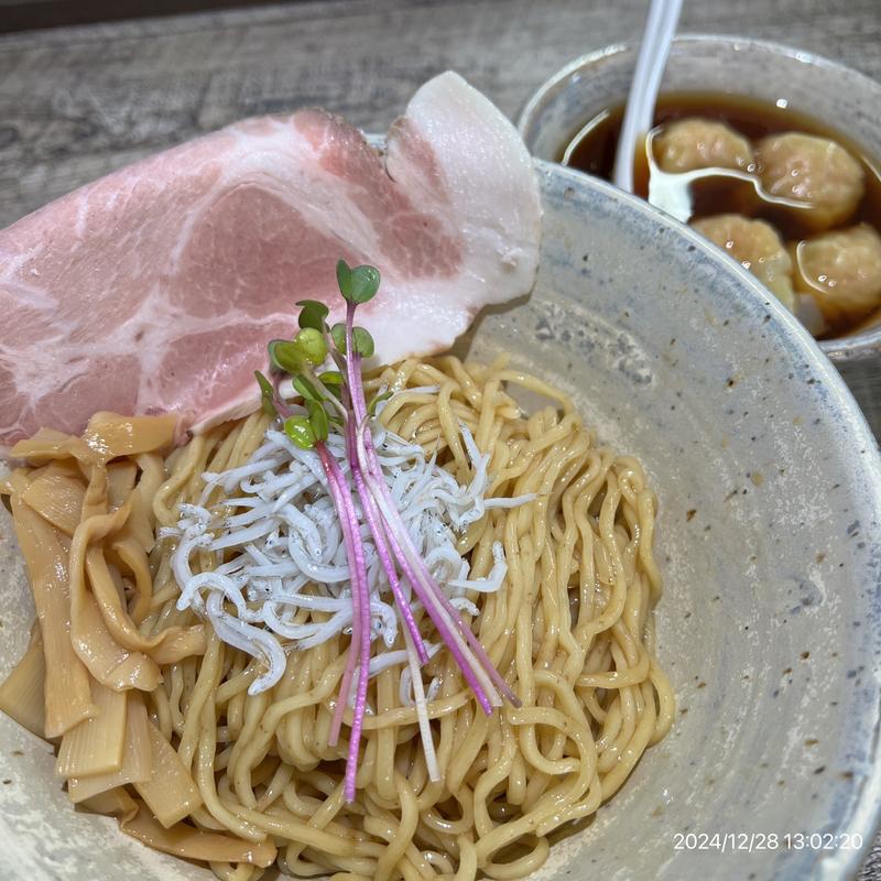 ワンタンつけ麺並(麺食堂くにを)