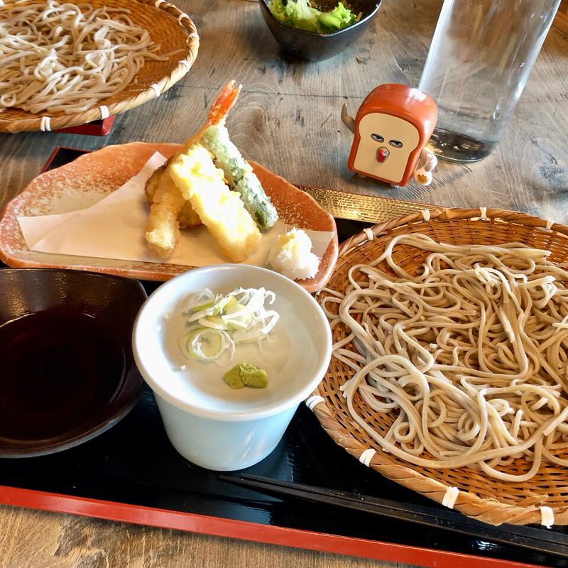 天ぷらせいろそば(権八 お台場 （GONPACHI）)