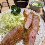 ヒレカツ定食(とんかつ燕楽 （エンラク　池上）)