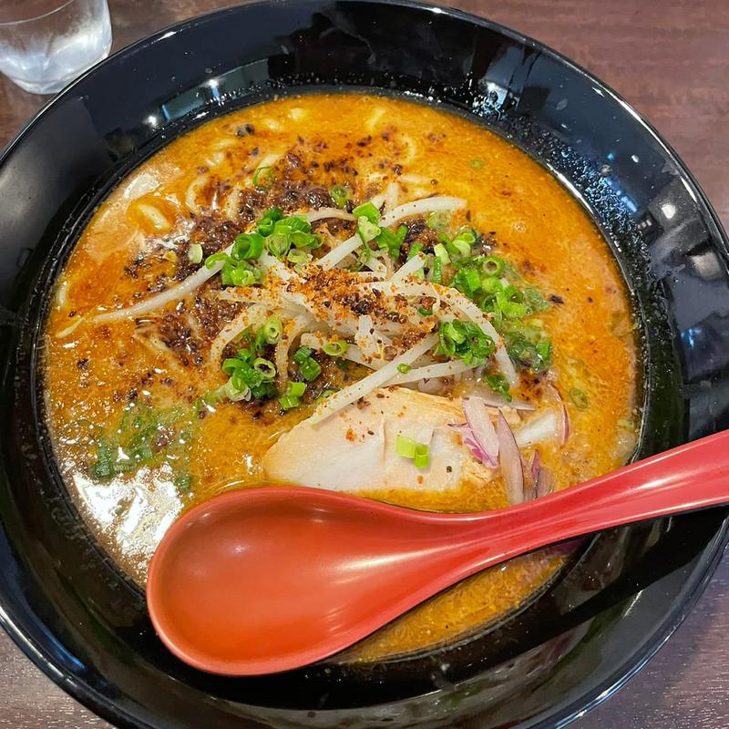 魚介味噌ラーメン(化学調味料無添加&自家製麺 ラーメン エアーストリーム)