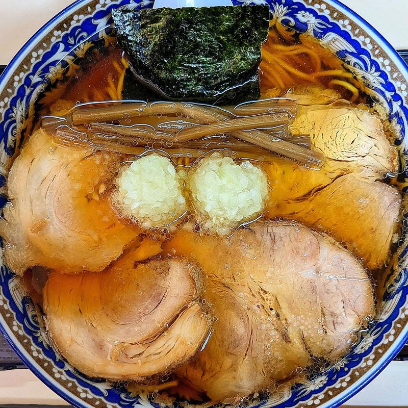 ミックスチャーシュー麺 並 ネギ増し(タンタン)