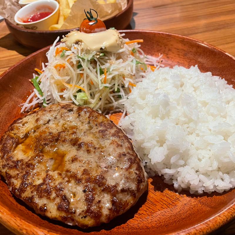 ドンキー満喫セット(レギュラーM/ディッシュ大)(びっくりドンキー宝塚店)