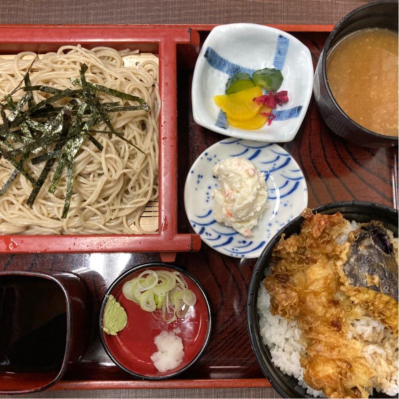 玉屋定食(元禄二八そば 両国 玉屋)