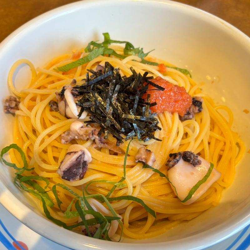 ヤリイカの明太子スパゲティ(ジョリーパスタ 亀岡店 )