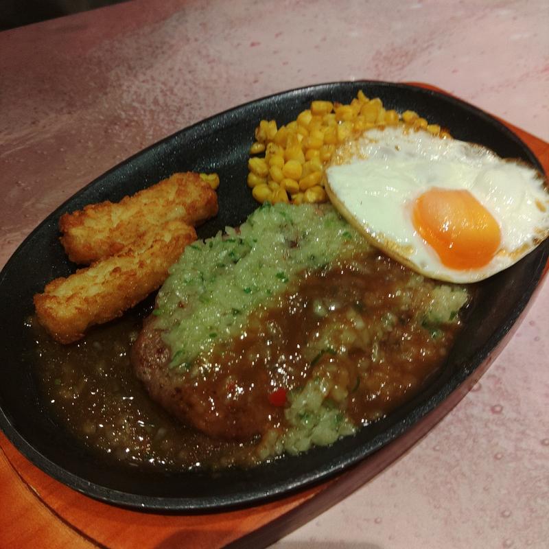 ディアボラ風ハンバーグ(サイゼリヤ 水沢あてるい店)