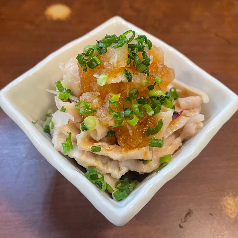 鳥皮おろしポンズ(串バー あ・うん （くしばーあうん）)