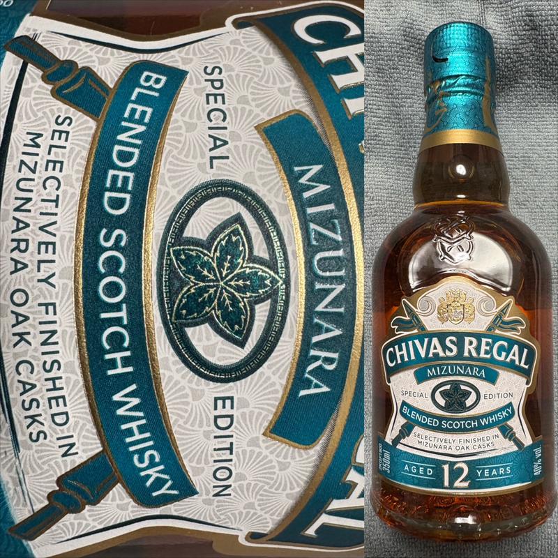 CHIVAS REGAL・ミズナラ・12年・350 ml(ファミリーマート 緑園都市駅東口店)