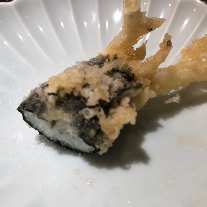 しらす巻き(お座敷天婦羅 天政 羽田空港店)