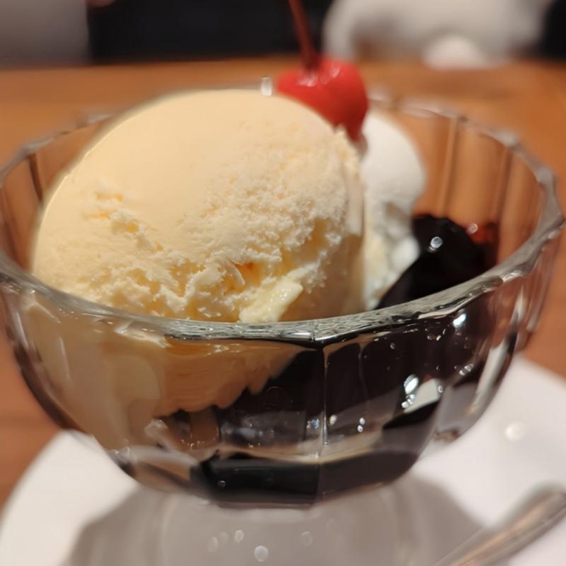 炭火珈琲ゼリー(珈琲館 高槻阪急スクエア店)