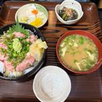 ねぎとろ丼定食
